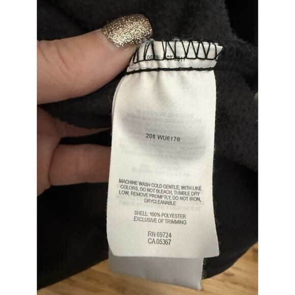 Columbia M medium unisex Black half zip fleece jacket - Picture 7 of 7